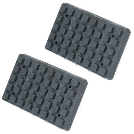 US CARGO CONTROL Cargo Bar Feet - 2" x 4" Pads - 2 Pack LB24FT-2PK